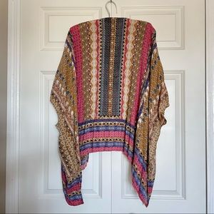 Multi-colored Kimono